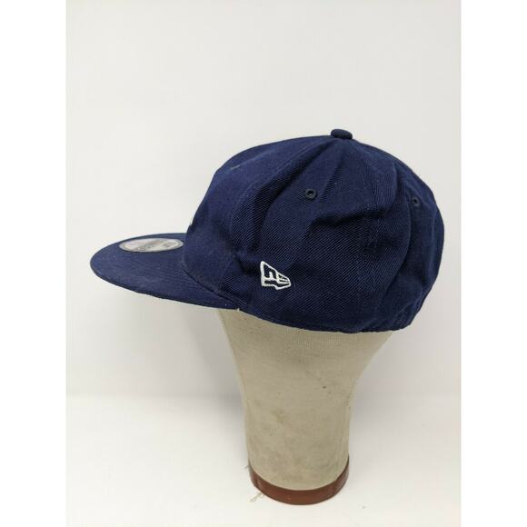 New Era Hat Cap New York Yankees MLB Size 7 1/2 Embroidered Logo Blue Baseball - Picture 8 of 12